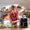NutriBullet CrispLite Vision Single 8 L brīvi stāvošs 2000 W karstā gaisa fritieris Melns