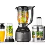 Virtuves kombains NUTRIBULLET NBF580B — 1500 W, 1.8 L bļoda, melns, nerūsējošā tērauda asmeņi