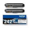 tonera kasete Brother TN-242BKTWIN 3000 lapas Melns