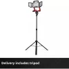 Bezvada lampa EINHELL TP-CL 18/3000 Li Set Solo — uzlādējams darba apgaismojums, sarkana, tiek pārdota bez akumulatora un lādētāja