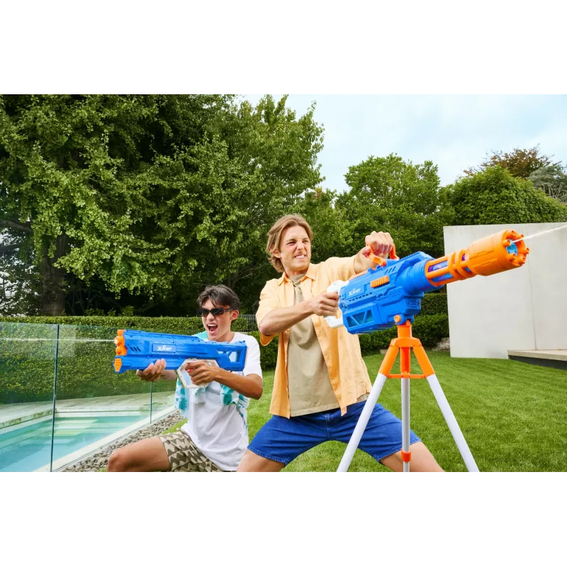 Zuru water blaster Mega Pulse Motor Soaker XSHOT — ar baterijām darbināms motorizēts ūdens lielgabals (modelis 118159)
