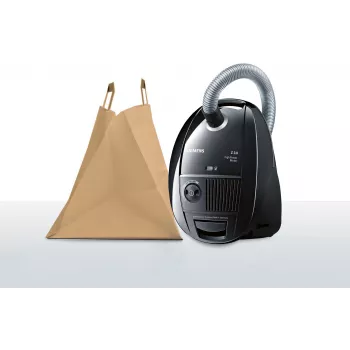 Siemens VSZ3B212 putekļsūcējs 4 L cilindriskais putekļsūcējs sausai tīrīšanai 600 W putekļu maiss