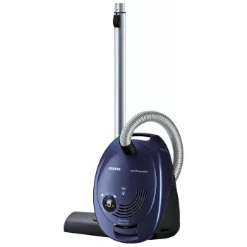 Siemens VS06A111 putekļsūcējs 4 L cilindriskais putekļsūcējs sausā tīrīšana 600 W putekļu maisiņš