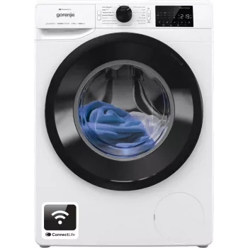 Gorenje WPNEI84A1TS veļas mašīna ar priekšējo ielādi 8 kg 1400 RPM Balta