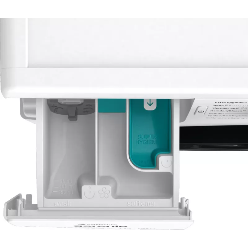 Gorenje WPNEI84A1TS veļas mašīna ar priekšējo ielādi 8 kg 1400 RPM Balta