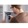 Bosch GSR 12V-35 HX Professional 1750 RPM zils, sarkans