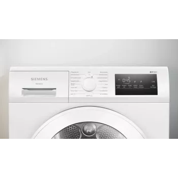 Siemens iQ300 WT45HVA4 veļas žāvētājs Brīvi stāvošs Ar priekšējo ielādi 8 kg Balts