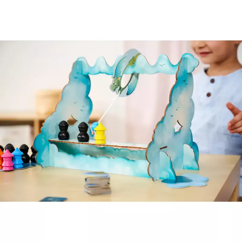 Galda spēle Simba‑Dickie Zoch Little Dragon Whirlwind ģimenes spēle, modelis 601105202