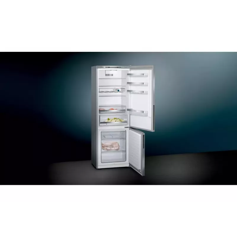Siemens KG49EAICA ledusskapis-saldesis Brīvi stāvošs 419 L Nerūsējošais tērauds