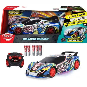 Radio vadāms auto Simba-Dickie Dickie RC Laser Samurai 1:20 mērogā