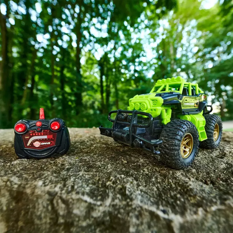 Radio vadāma krokodila rotaļlieta Simba-Dickie Croc Commander mērogā 1:18