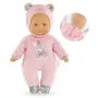 Mīkstā rotaļu lācīte Simba‑Dickie Corolle Mon Doudou Corolle Sweetheart rozā krāsā — komforta plīša lelle