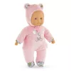 Mīkstā rotaļu lācīte Simba‑Dickie Corolle Mon Doudou Corolle Sweetheart rozā krāsā — komforta plīša lelle