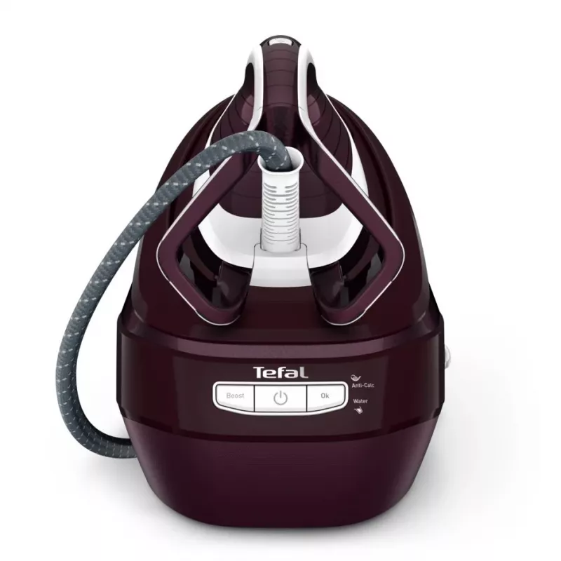 Tefal Pro Express Vision GV9810 3000 W 1.1 L Durilium AirGlide Autoclean zole Sarkana, Balta