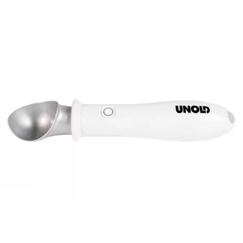 Disher scoop Unold 488990 4 mm Nerūsējošais tērauds Plastmasa Balts