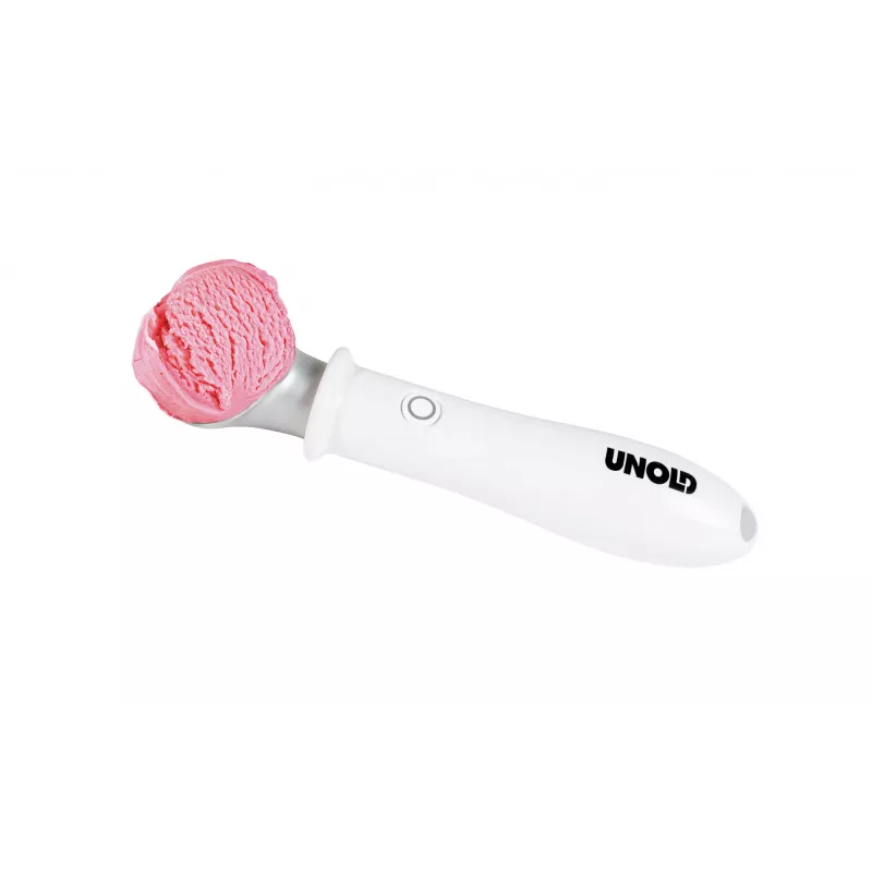 Disher scoop Unold 488990 4 mm Nerūsējošais tērauds Plastmasa Balts