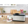 Unold 48826 Eismaschine & Joghurtbereiter EVA Compressor saldējuma automāts 1.5 L 120 W Melns, Nerūsējošais tērauds