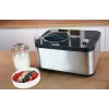 Unold 48826 Eismaschine & Joghurtbereiter EVA Compressor saldējuma automāts 1.5 L 120 W Melns, Nerūsējošais tērauds