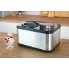 Unold 48826 Eismaschine & Joghurtbereiter EVA Compressor saldējuma automāts 1.5 L 120 W Melns, Nerūsējošais tērauds