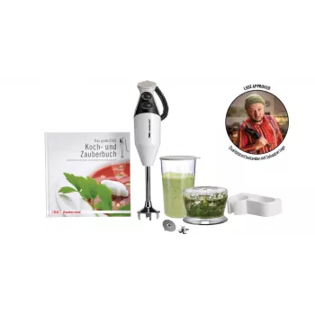ESGE M 160 G Gourmet 0.6 L iegremdējamais blenderis 160 W Antracīts, Balts