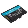 Kingston Technology 128 GB microSDXC Canvas Go Plus Gen4 200R A2 U3 viens iepakojums bez adaptera