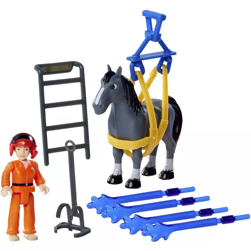 Rotaļu transportlīdzeklis Simba‑Dickie Fireman Sam Fire Swift glābšanas lidmašīnas modelis 109252615, bērnu rotaļu lidmašīna