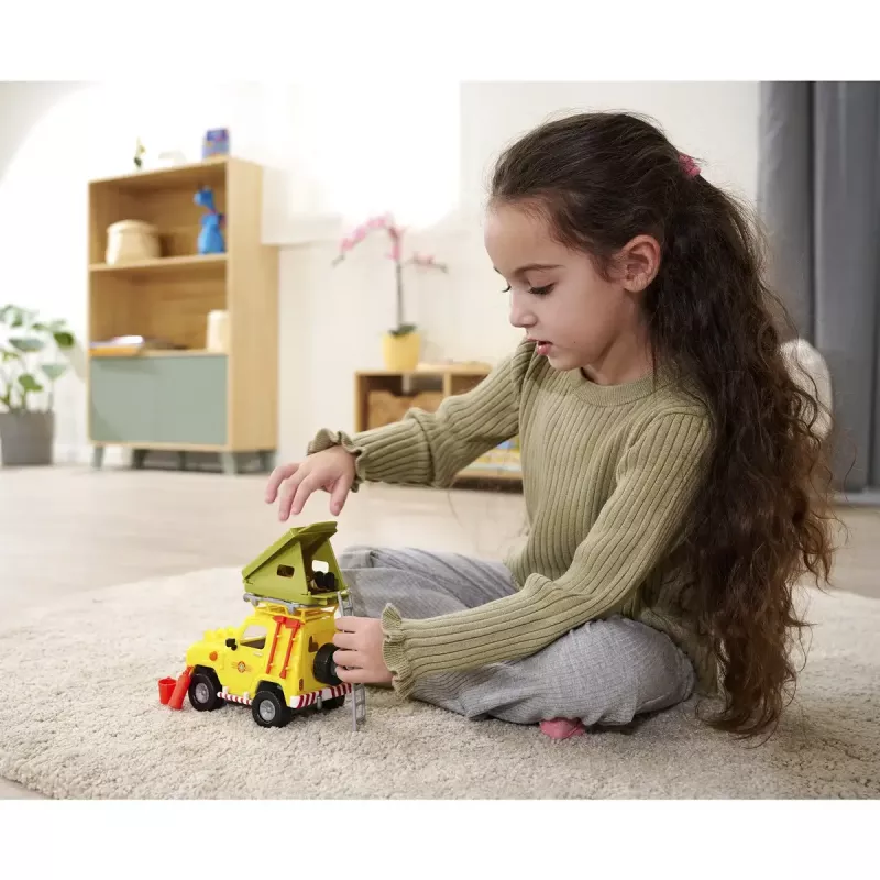Rotaļlietu bezceļu transportlīdzeklis Simba‑Dickie Fireman Sam ar jumta telti — modelis 109252653, rotaļu komplekts