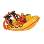 Rotaļu laiva Simba-Dickie Fireman Sam Neptune Boat ar Figūriņu — rotaļu transportlīdzeklis