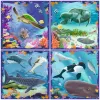Ravensburger UP! Sea Creatures puzle — 64, 72, 81, 90 gab. komplekts