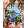 Puzzle Ravensburger CreArt Premium Lake Maggiore, gleznošanas motīvs, modelis 25963
