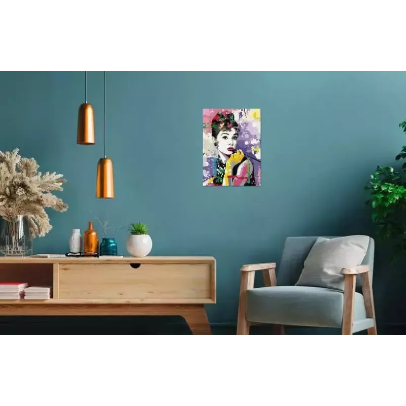 Ravensburger CreArt Premium — Audrey Hepburn krāsošanas komplekts (Ravensburger 25526)