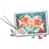 Gleznošanas komplekts Ravensburger CreArt — Fish in Love (modelis 23998) — akrila krāsošanas pēc numuriem komplekts
