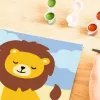 Krāsošanas komplekts Ravensburger CreArt Mazais Lauva – bērnu krāsošana pēc numuriem