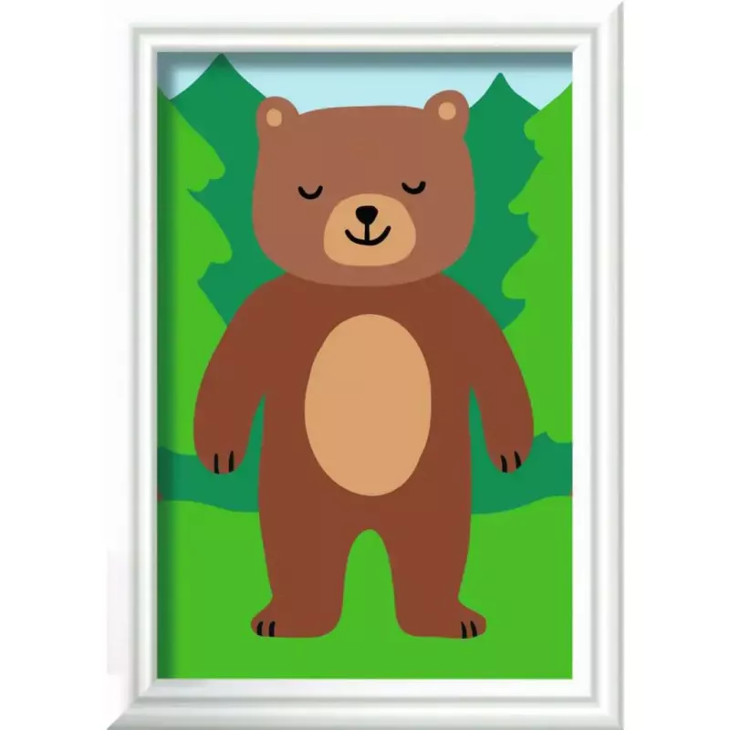 Krāsošanas komplekts Ravensburger CreArt — Little Bear by Ravensburger (modelis 23987) krāsošanas komplekts
