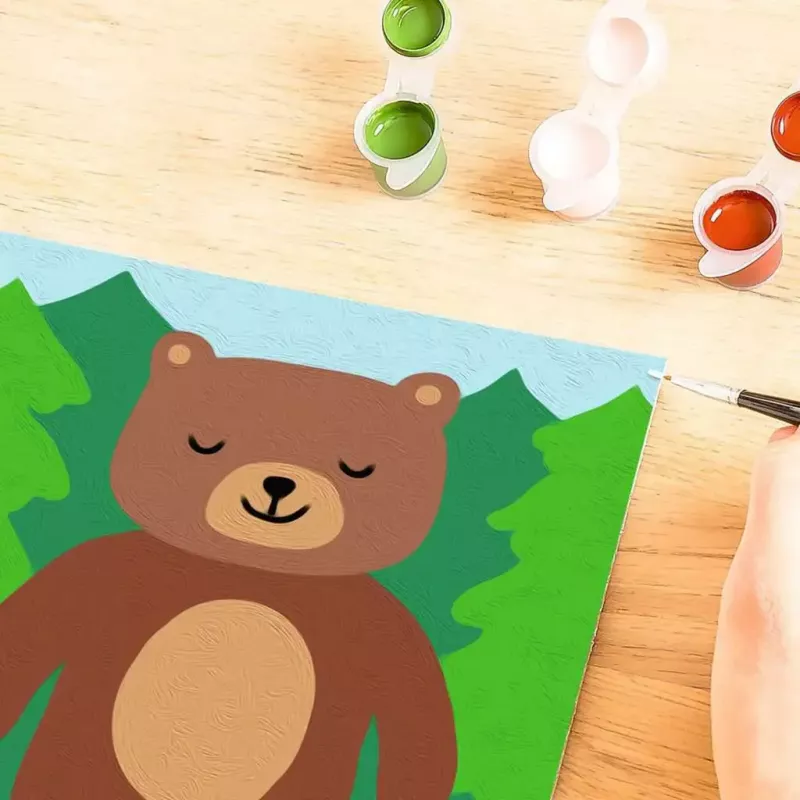 Krāsošanas komplekts Ravensburger CreArt — Little Bear by Ravensburger (modelis 23987) krāsošanas komplekts