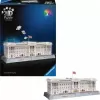 3D puzzle Ravensburger Iconics Buckingham Palace ar gaismu, 216 gab.