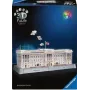3D puzzle Ravensburger Iconics Buckingham Palace ar gaismu, 216 gab.