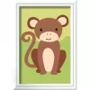 Ravensburger CreArt krāsošanas komplekts Little Monkey – bērnu radošais krāsot komplekts