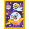 Ravensburger CreArt “Animals in Space” gleznošanas pēc cipariem komplekts