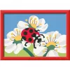 Ravensburger CreArt gleznošanas komplekts – mārītes motīvs, amatniecības gleznošanas komplekts