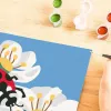 Ravensburger CreArt gleznošanas komplekts – mārītes motīvs, amatniecības gleznošanas komplekts