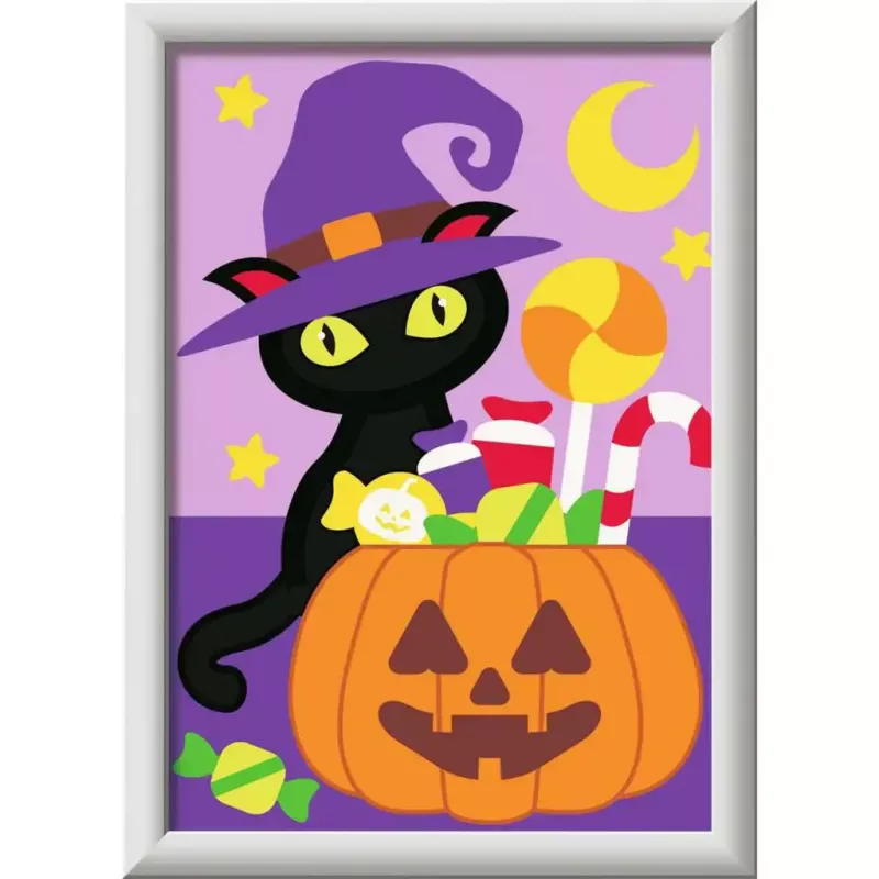 Ravensburger CreArt gleznošanas komplekts — “Trick or Treating” (bērnu tematisks gleznošanas komplekts)