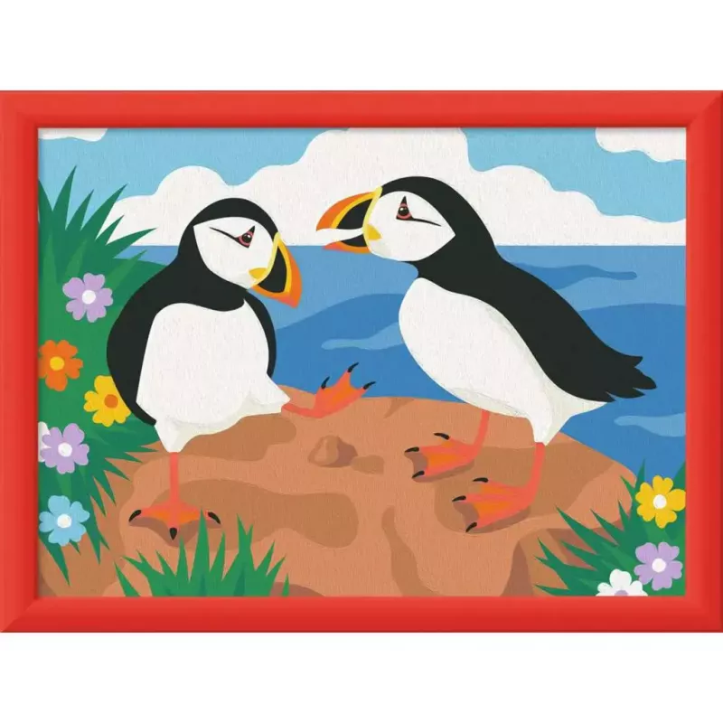 Ravensburger CreArt Puffins gleznošanas komplekts