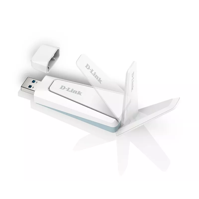 D-Link Wi-Fi 6 AX1800 USB 3.0 adapteris, bezvadu, USB, WLAN, 1800 Mbit/s
