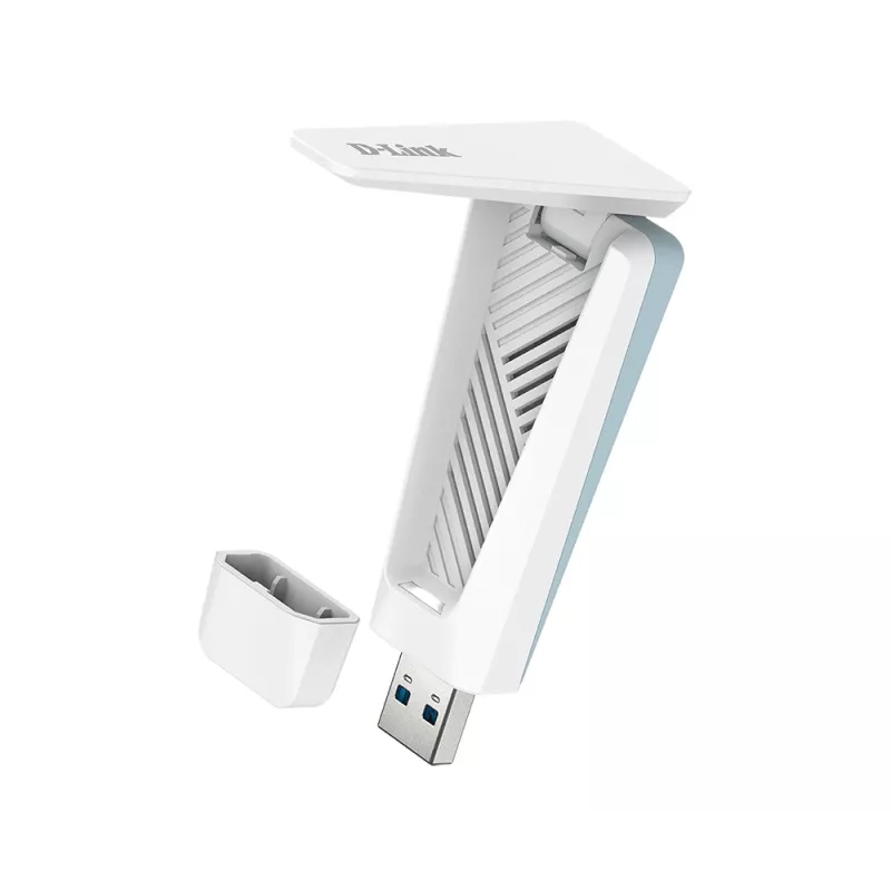 D-Link Wi-Fi 6 AX1800 USB 3.0 adapteris, bezvadu, USB, WLAN, 1800 Mbit/s