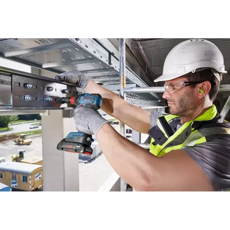 Trieciendzinējs Bosch GDX 18V-200 Professional, 18V, 184x224x96 mm