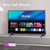Hisense 32E4QT 81.3 cm (32 collas) HD viedtelevizors Wi-Fi melns