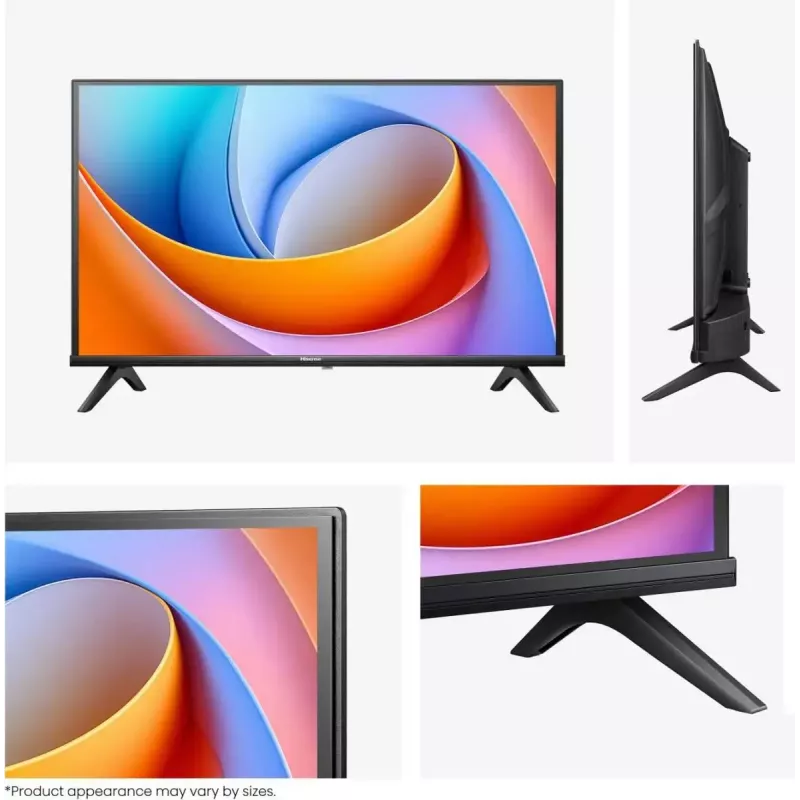 Hisense 40E4QT 101.6 cm (40 collas) Full HD viedtelevizors Wi-Fi melns
