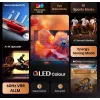 Hisense 55E77Q 139,7 cm (55 collas) 4K Ultra HD Smart TV Wi-Fi Melns