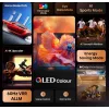 Hisense 65E77Q 165,1 cm (65 collas) 4K Ultra HD viedais televizors Wi-Fi melns